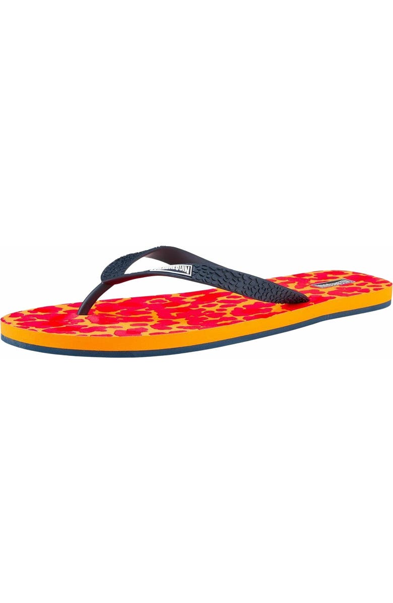 Vilebrequin Men's New Leopard Beach Flip Flops, Main, color,