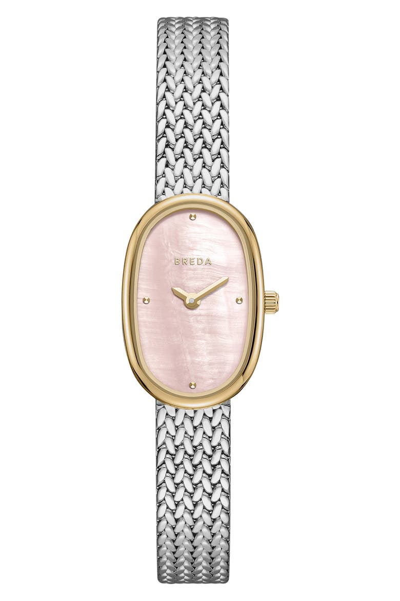 Jane Tethered Bracelet Watch, 18mm x 7mm, Main, color, PINK