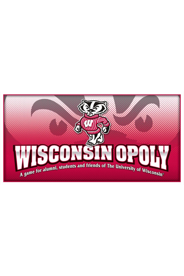 University of Wisconsin Wisconsin Opoly Monopoly Board Game, Alternate, color, Multicolored