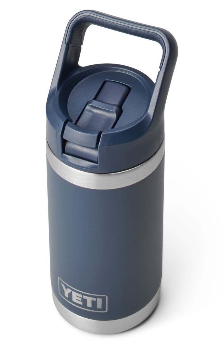 YETI Rambler Jr. 12-Ounce Kids Water Bottle, Alternate, color, Navy