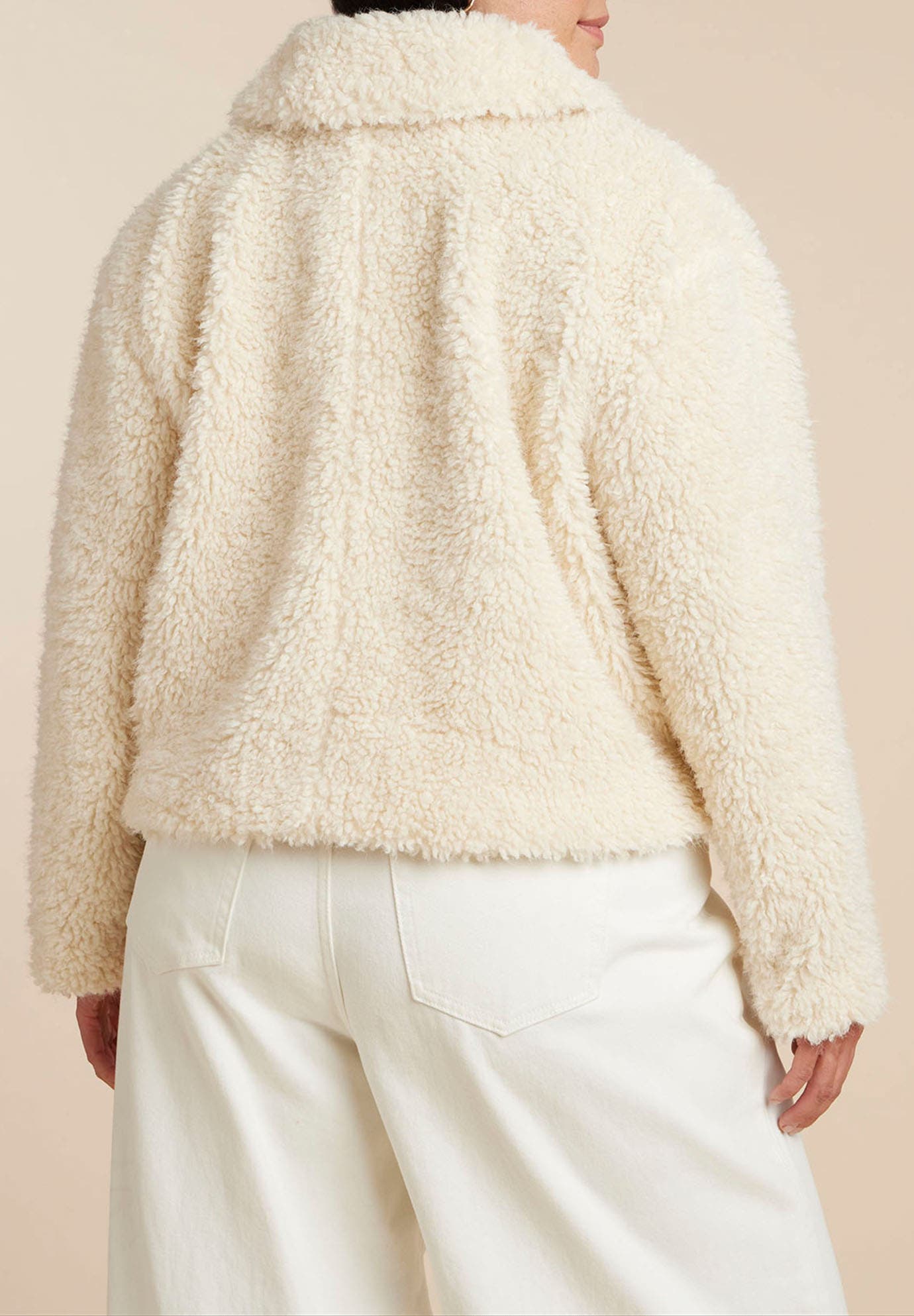 Teddy Fur Coat With Buckles - image 2