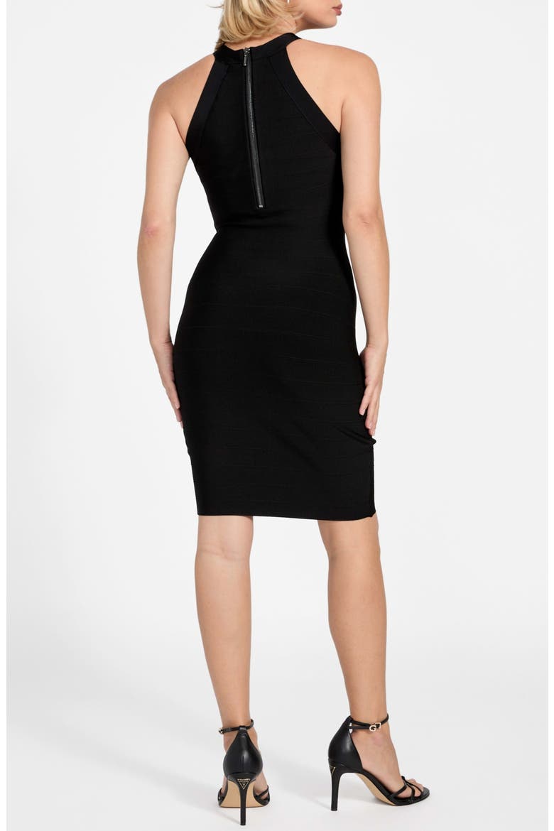 Taysha Sleeveless Bandage Dress, Alternate, color, JBLACK-BLACK