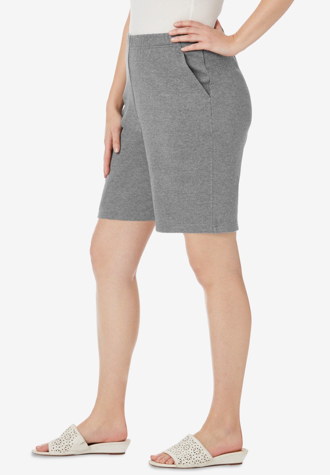 Soft Ease Knit Shorts - image 4