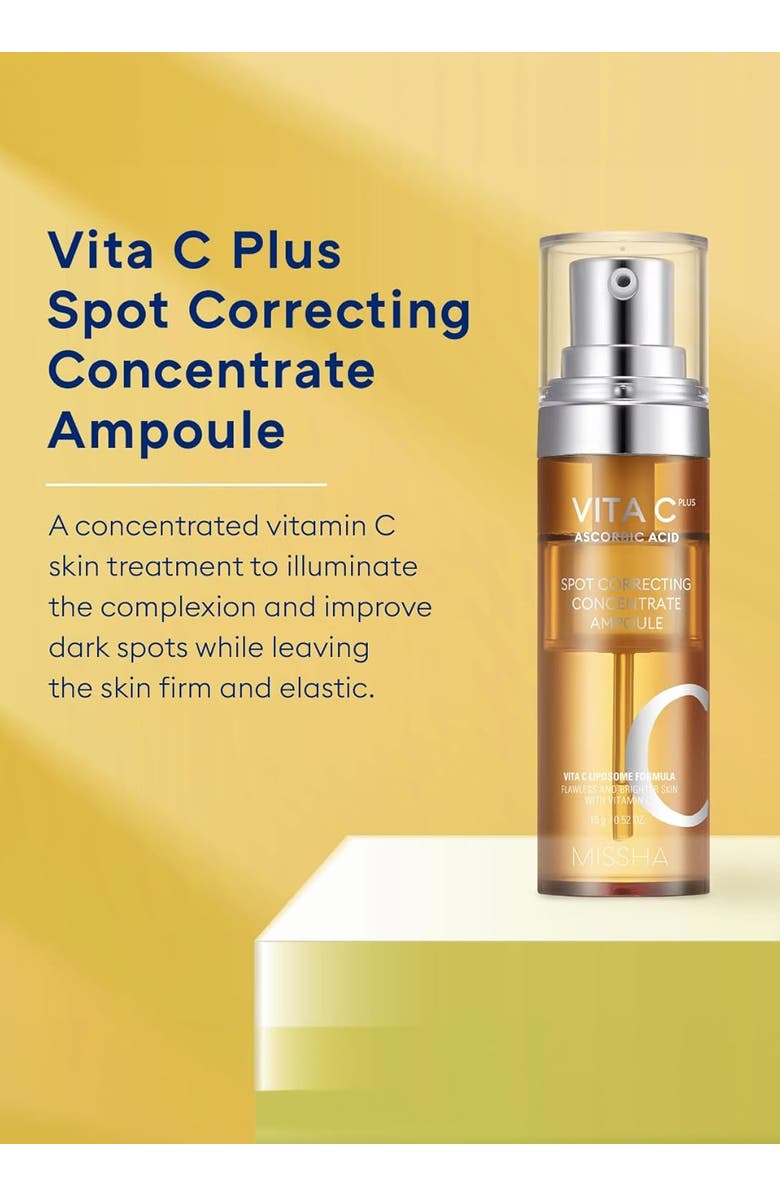 MISSHA Vita C Plus Spot Correcting Concentrate Ampoule, Alternate, color, 