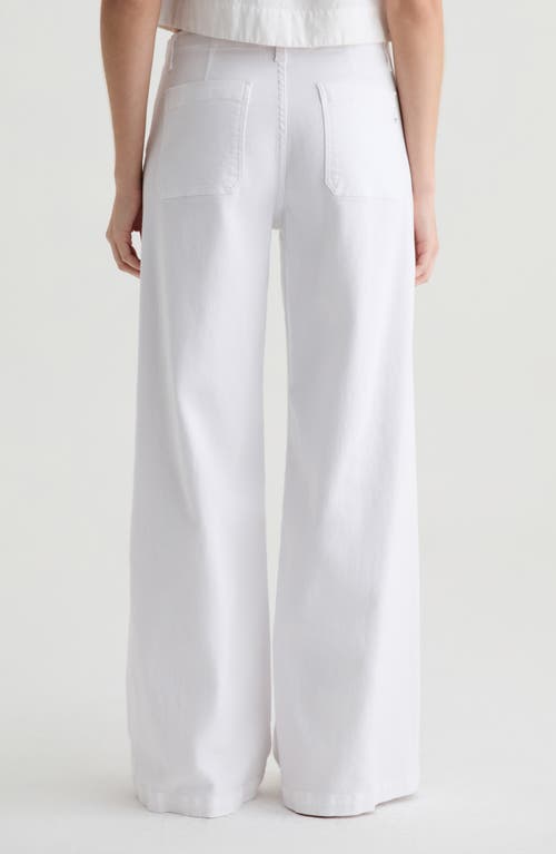 Ag Stella Drawstring Wide Leg Jeans