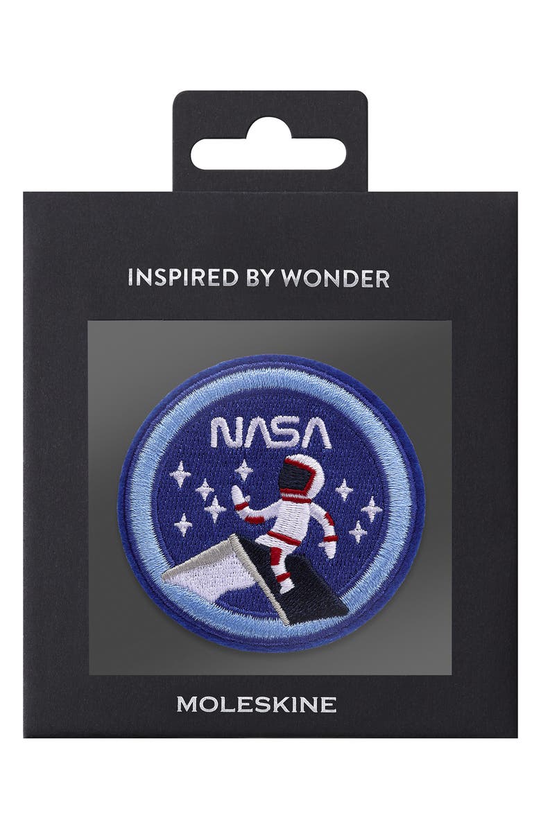 Moleskine Stick-On Patch, Alternate, color, Blue