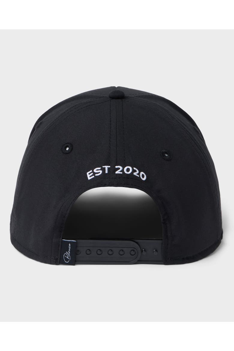 Blanco Left-Dash Hat, Alternate, color, black with black rope