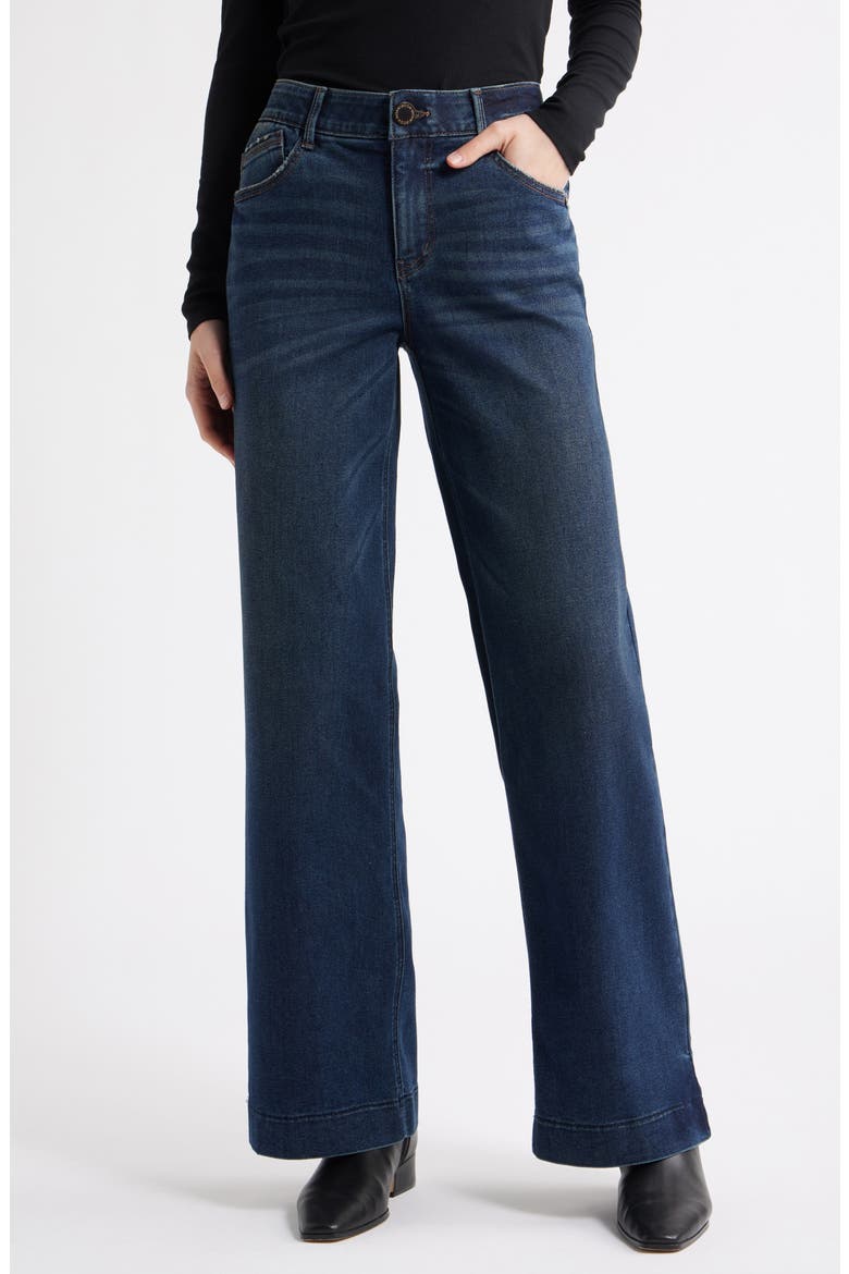Sam High Waist Wide Leg Jeans, Main, color, INDIGO ARTISANAL