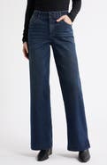 Wit & Wisdom Sam High Waist Wide Leg Jeans
