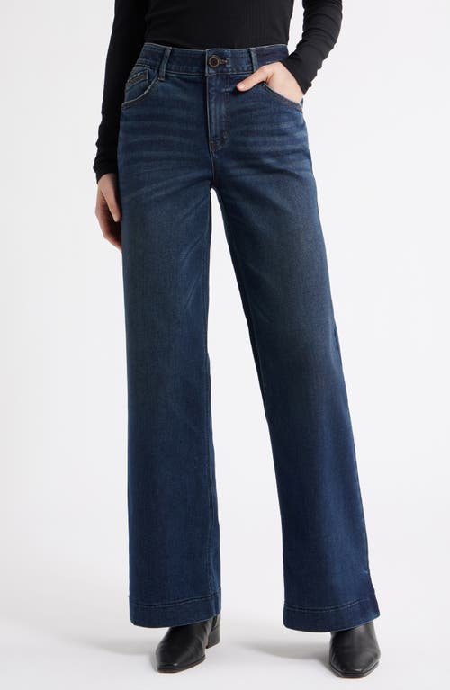Wit & Wisdom Sam High Waist Wide Leg Jeans