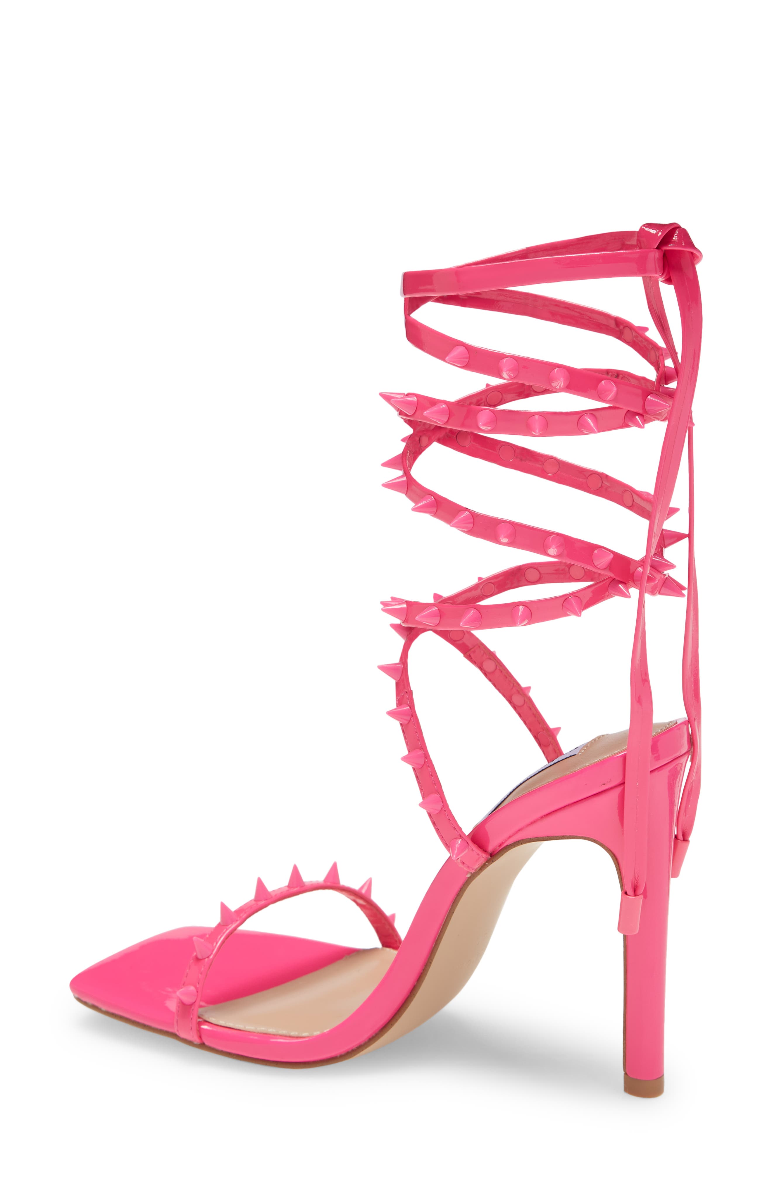 Uplift Lace-Up Sandal, Alternate, color, HOT PINK