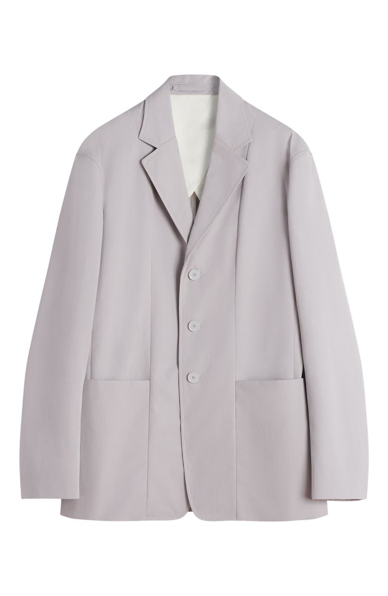 Lanvin Straight Fit Cotton Jacket, Alternate, color, Mink