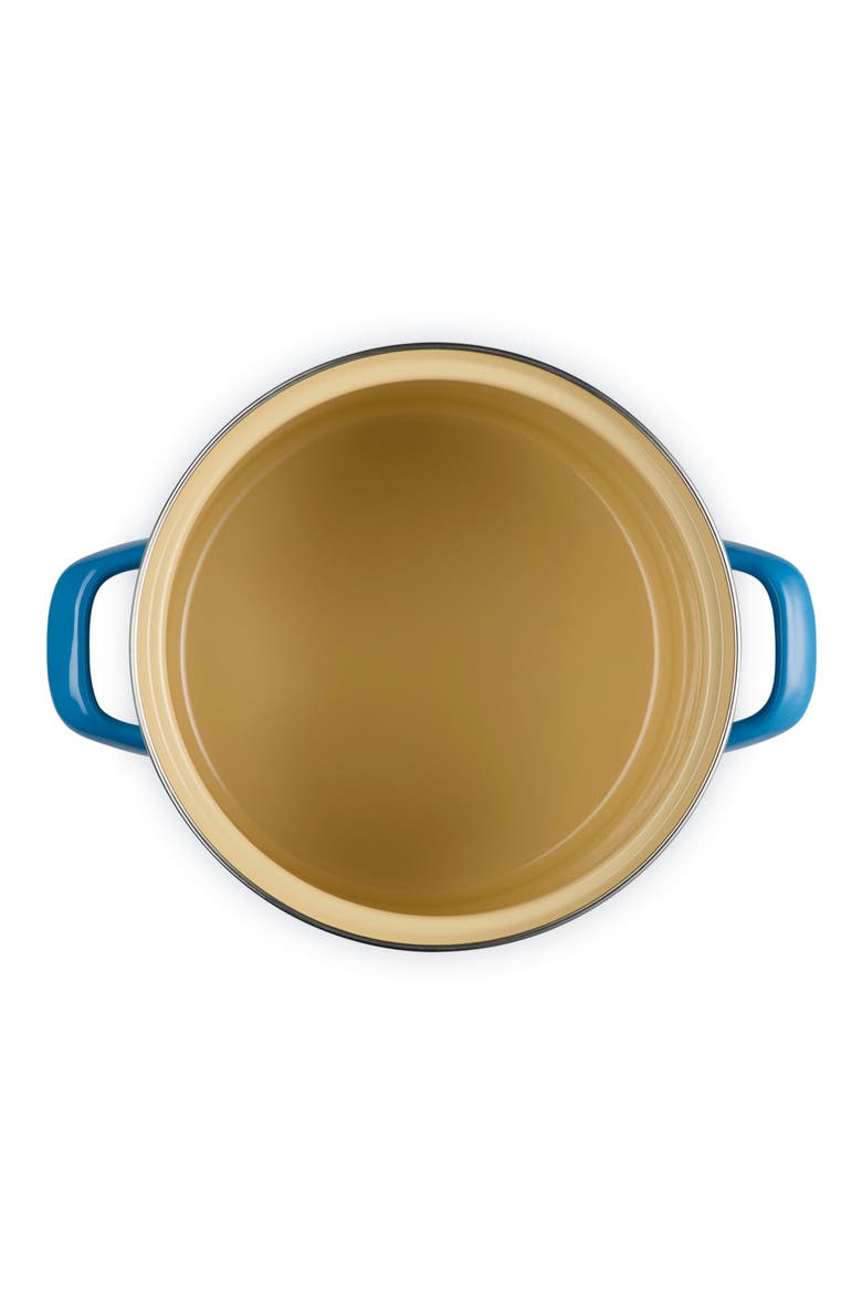 6-Quart Enameled Stainless Steel Stock Pot, Alternate, color, MARSEILLE