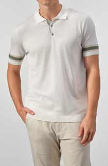 STUDIO GARNET LOS ANGELES Ice Finish Polo Sweater