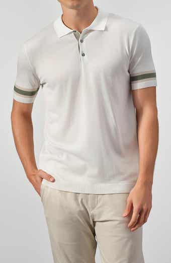 STUDIO GARNET LOS ANGELES Ice Finish Polo Sweater