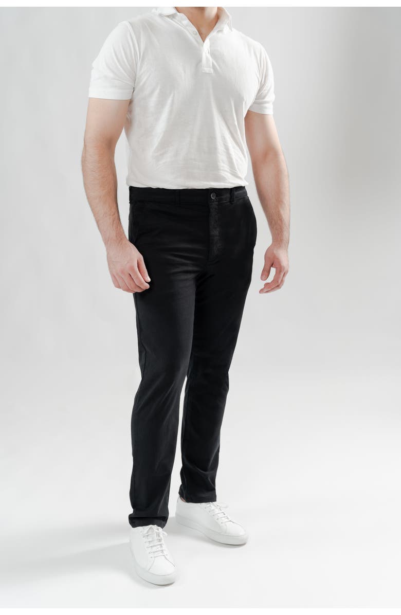 BRISK UltraFlex Slim Fit Chino, Alternate, color, Black