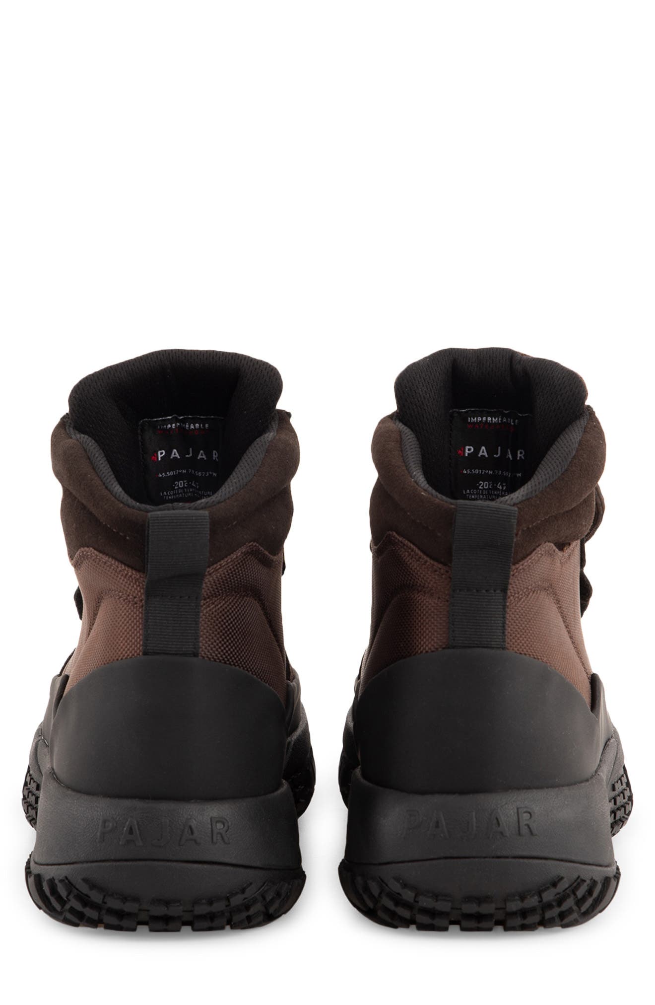 Nordura Waterproof Sneaker Boot, Alternate, color, GROUND COFFEE