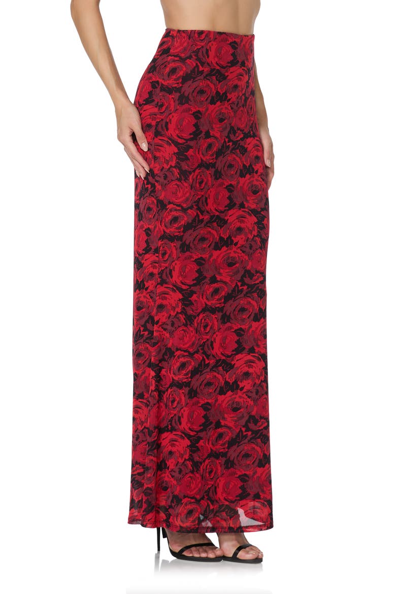 Tegan Maxi Skirt, Alternate, color, ROSE KISSED