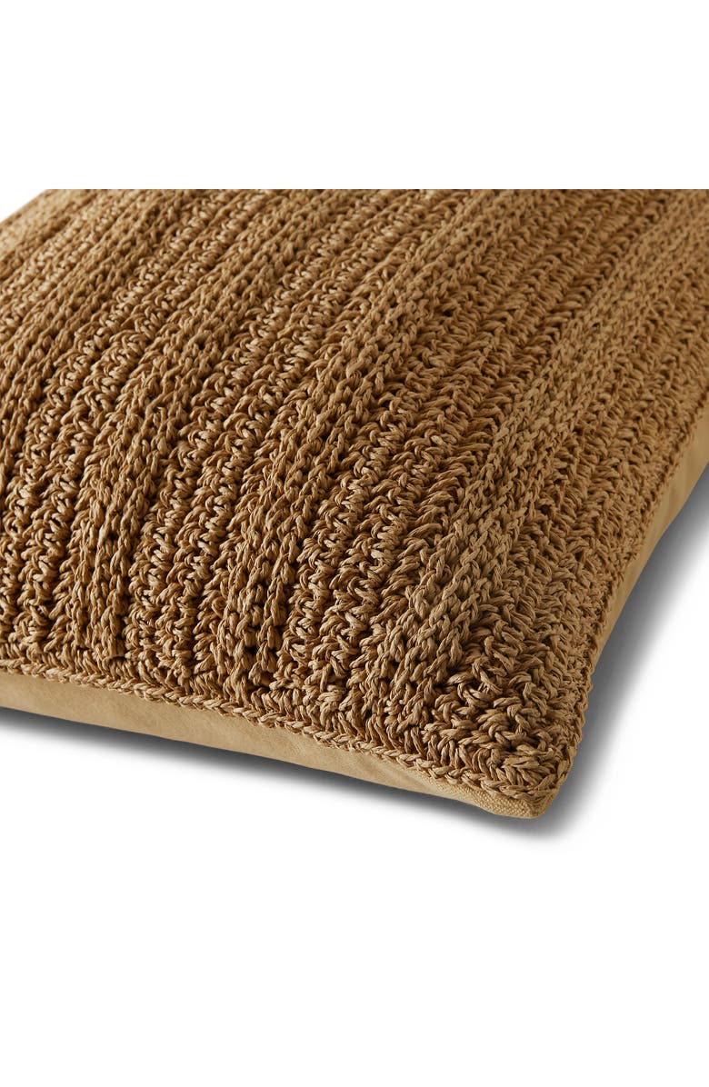 Ralph Lauren Darby Raffie Accent Pillow, Alternate, color,