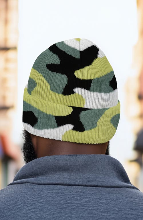 Dalix Pigeon Beanie Cap In Green