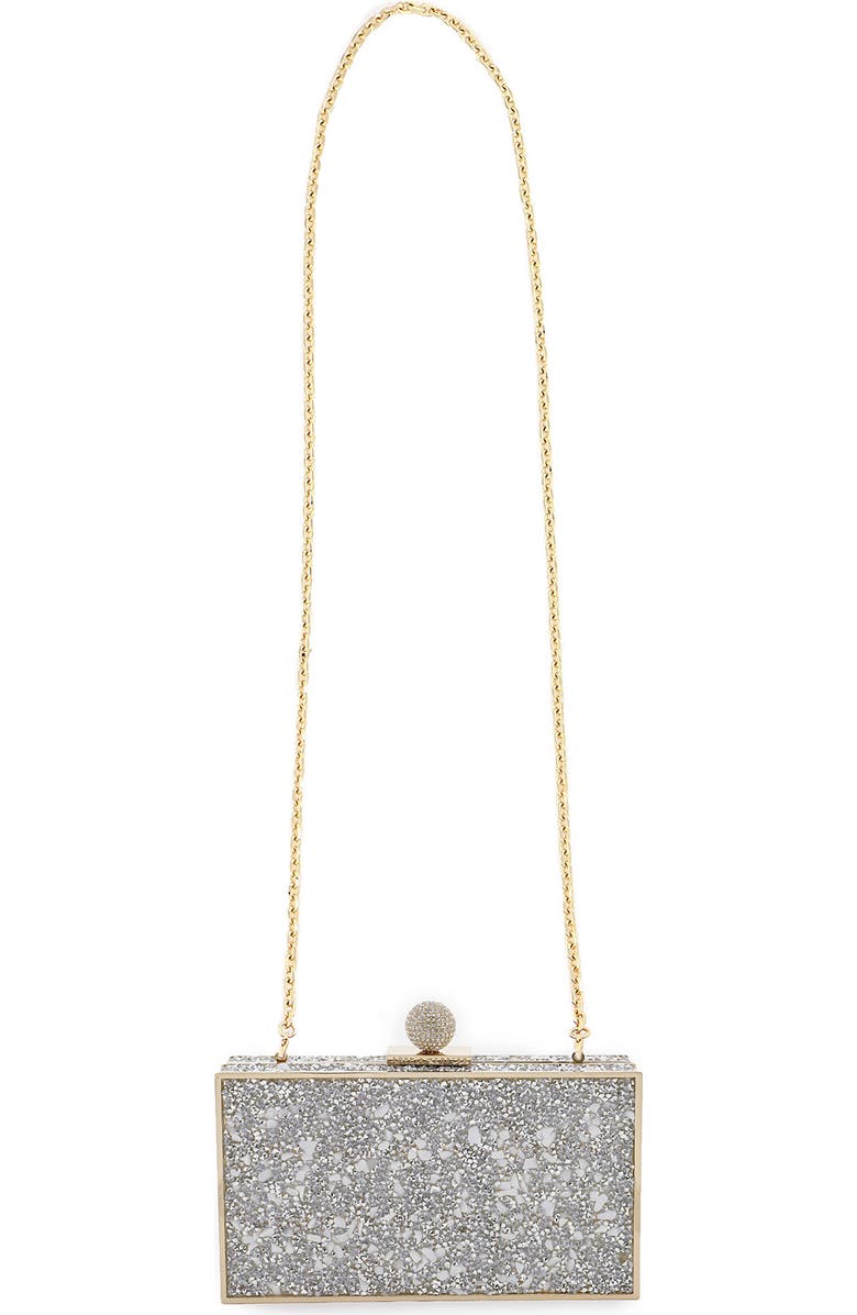 SOPHIA WEBSTER Clara Rock Crystal Box Clutch, Alternate, color,