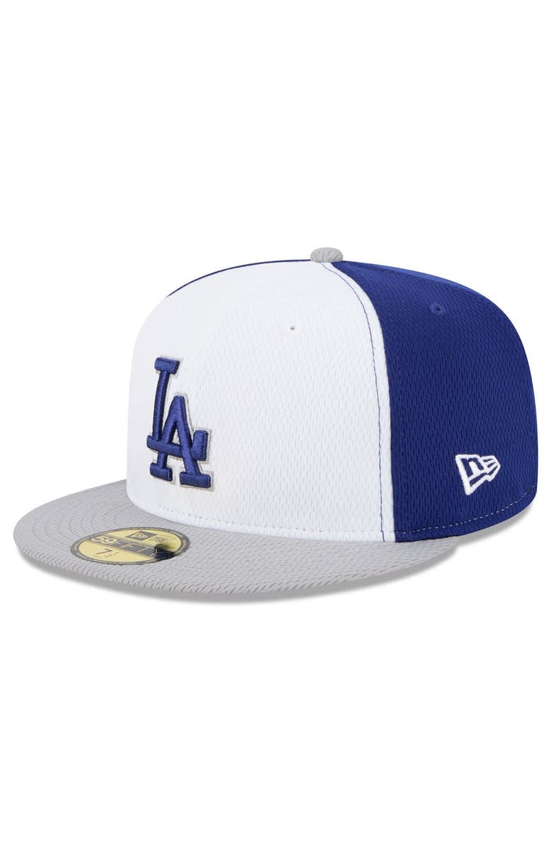 New Era Men's New Era Royal/Gray Los Angeles Dodgers 2025 MLB Clubhouse 59FIFTY Fitted Hat, Main, color, Royal