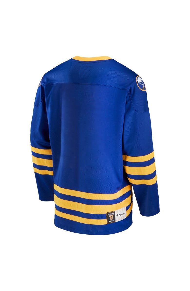 FANATICS Men's Fanatics Branded Royal Buffalo Sabres Premier Breakaway Heritage Jersey, Alternate, color, 