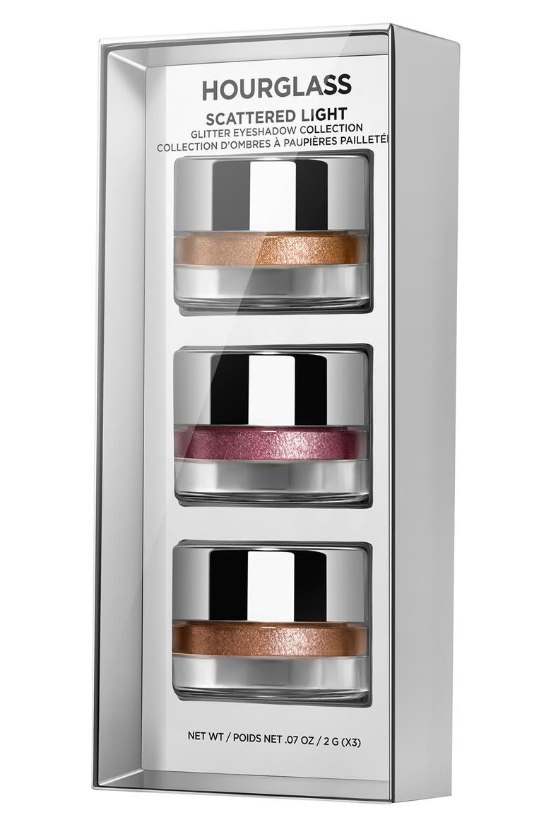 Travel Size Scattered Light Glitter Eyeshadow Set, Alternate, color, NO COLOR