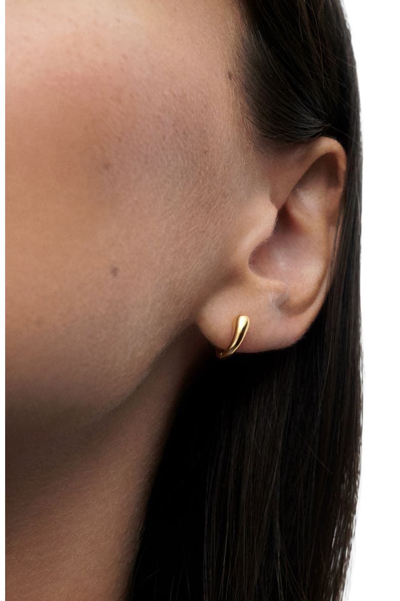 Loop Single Hoop, Alternate, color, Gold