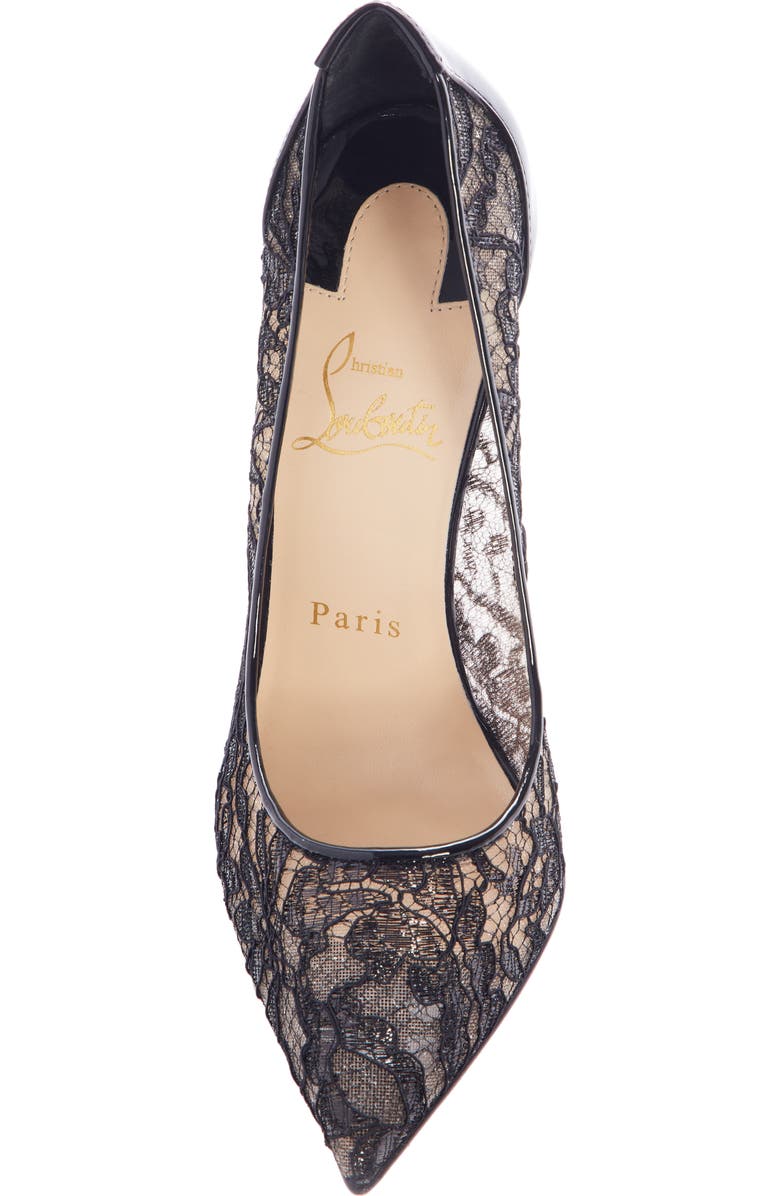 Christian Louboutin Follies Alençon Lace Pump, Alternate, color,