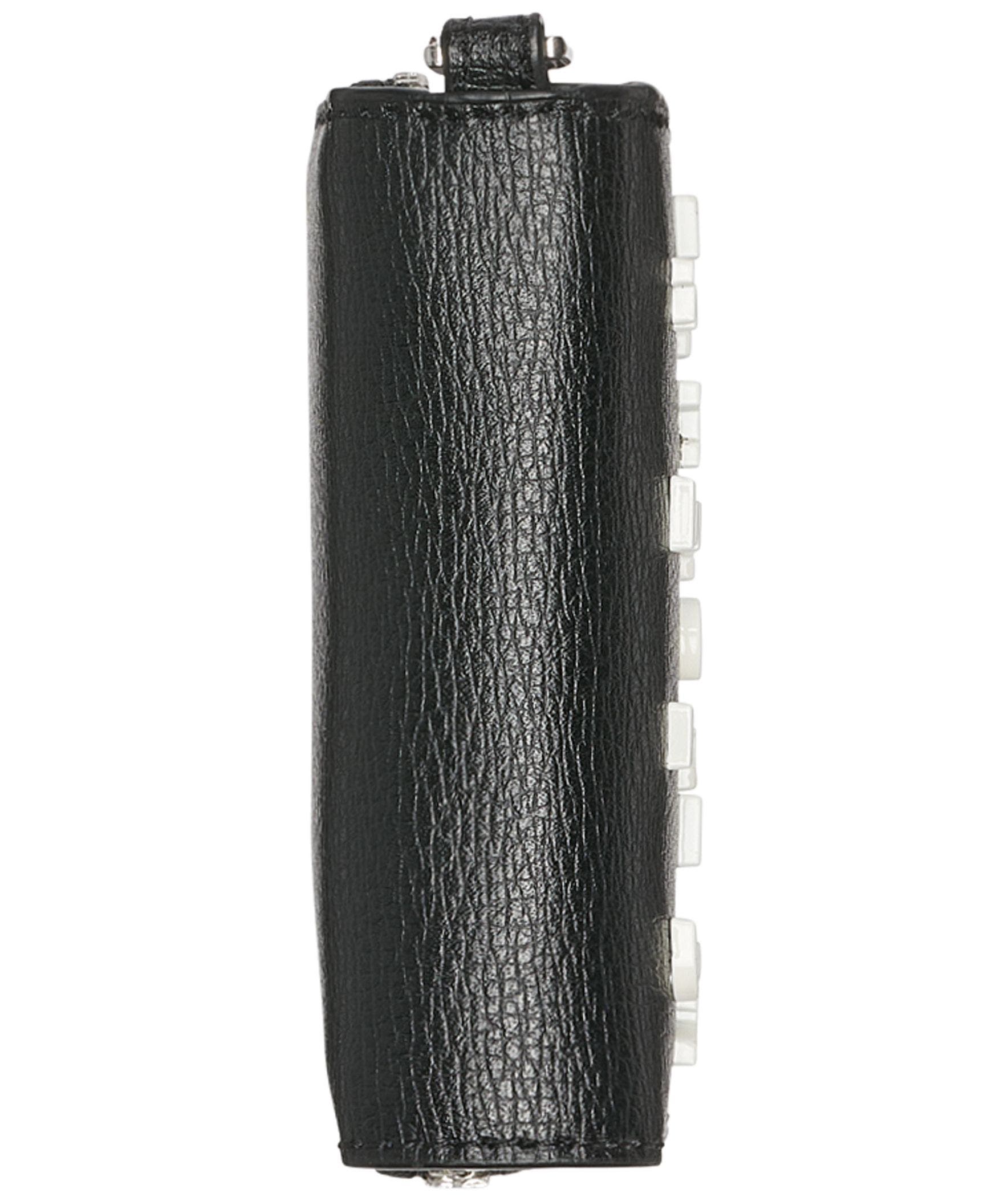 Jacqueline Small Wallet, Alternate, color, Black/White