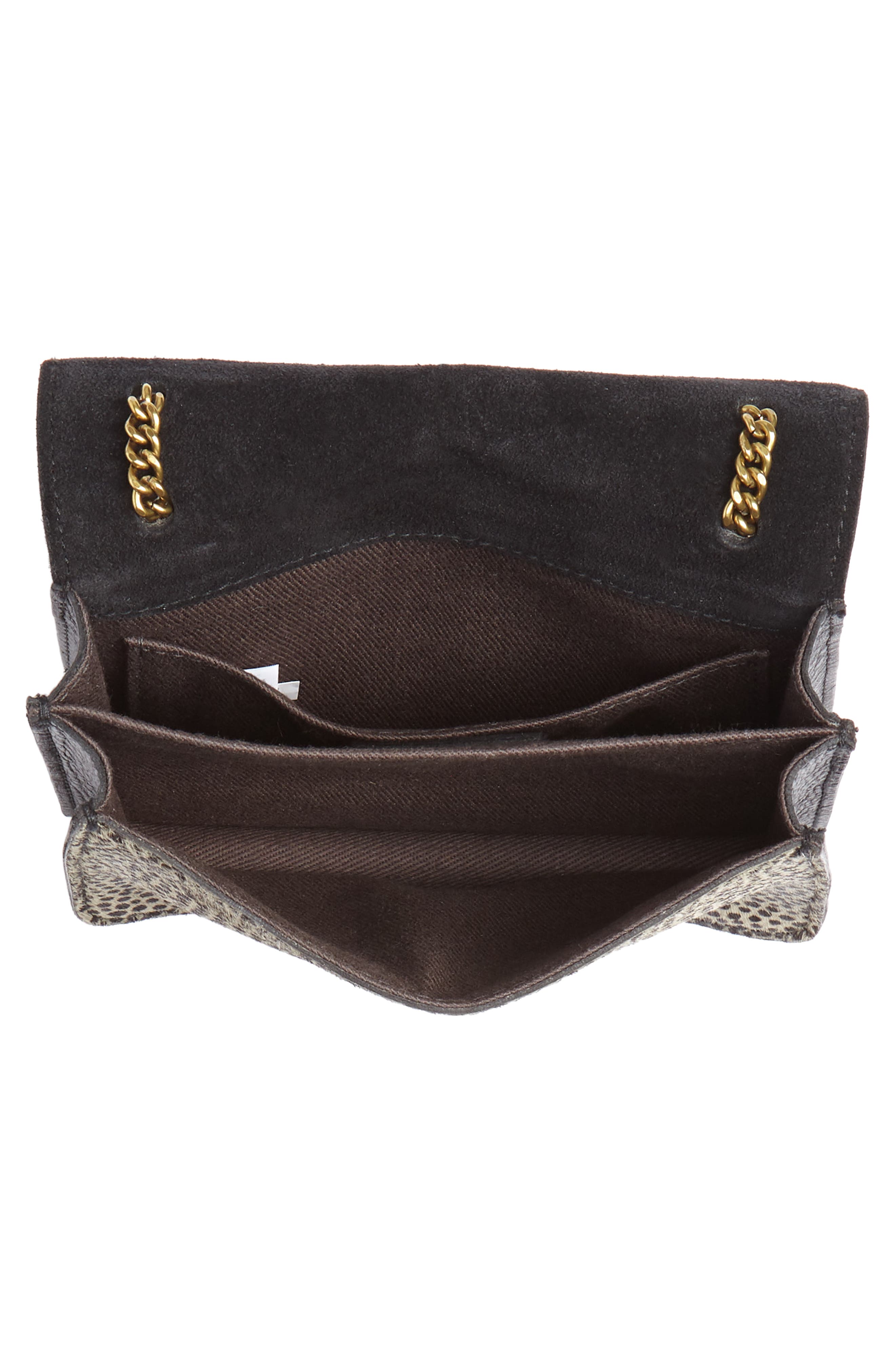 Madewell Genuine Calf Hair Crossbody Bag, Alternate, color, 