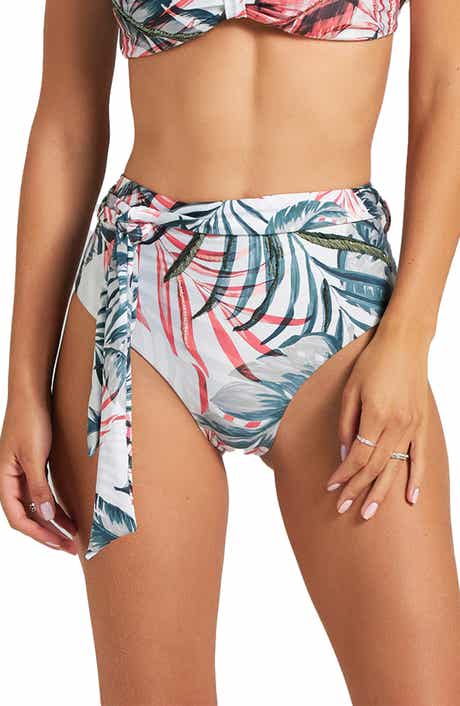 Cosita Linda Belted High Waist Bikini Bottoms