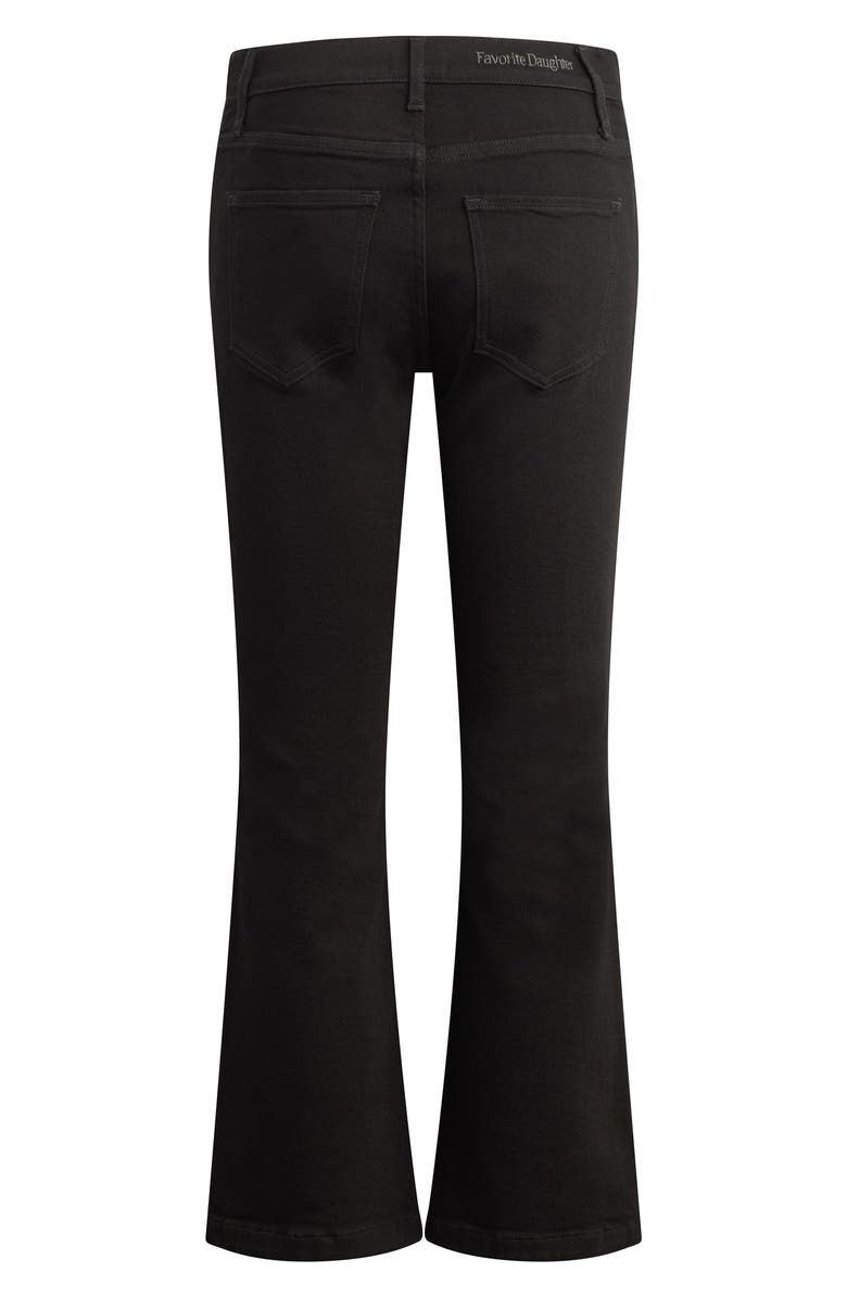 Favorite Daughter The Crop Bootcut Mama Maternity Jeans, Alternate, color, Onyx