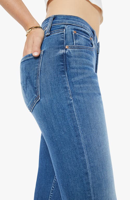 Mother Smarty Pants Ankle Jeans In Blue