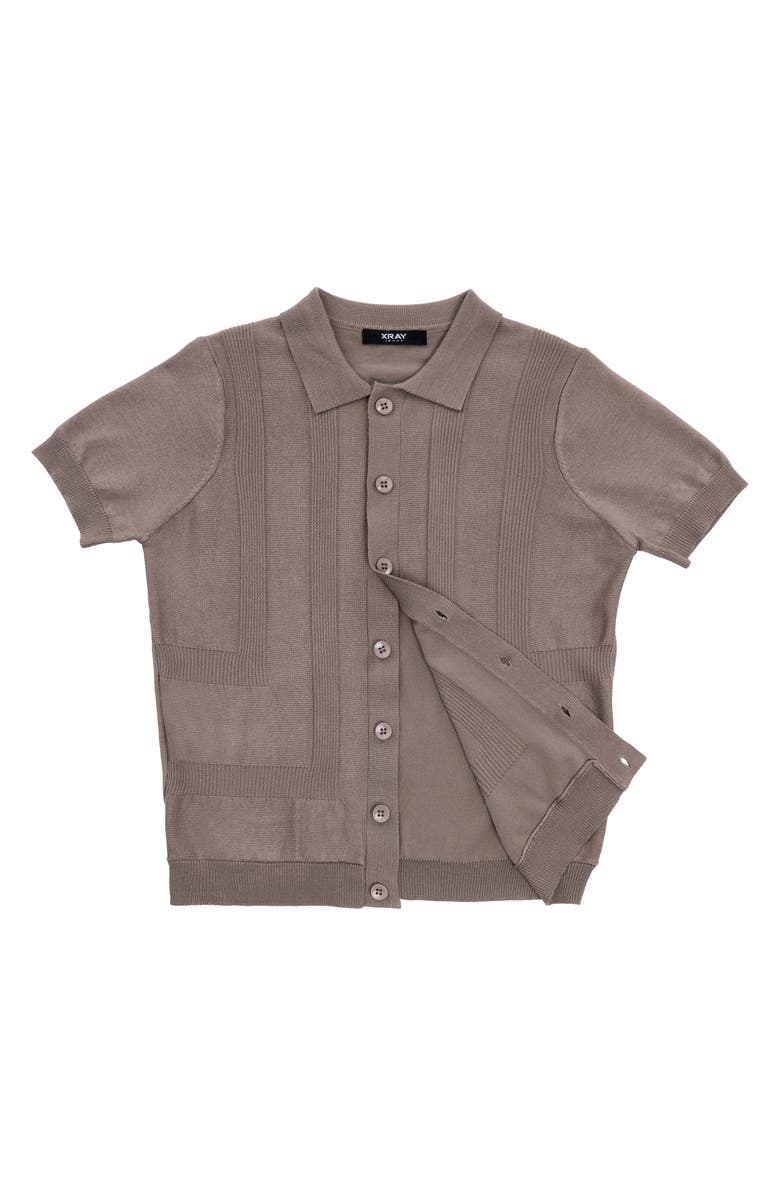 XRAY Kids' Short Sleeve Cardigan, Alternate, color, 