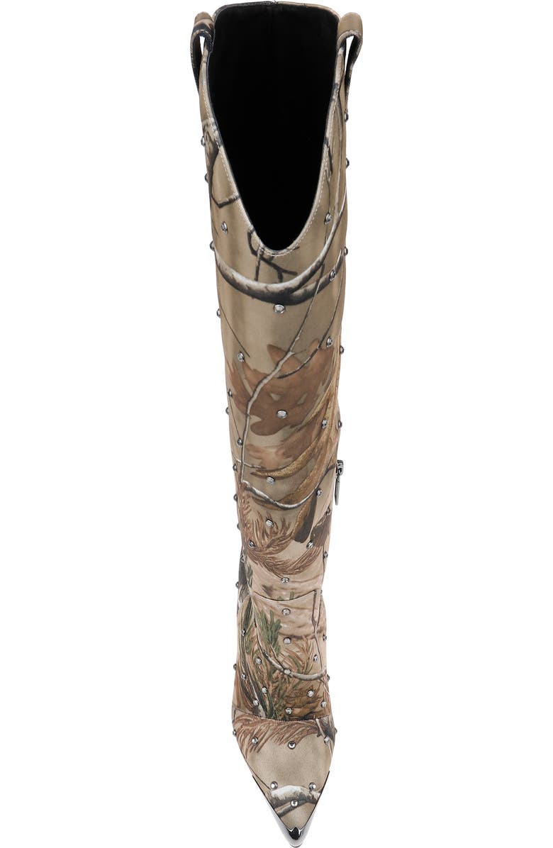 DANIEL X DIAMOND Yellowstone Knee High Pointed Toe Western Boot, Alternate, color,