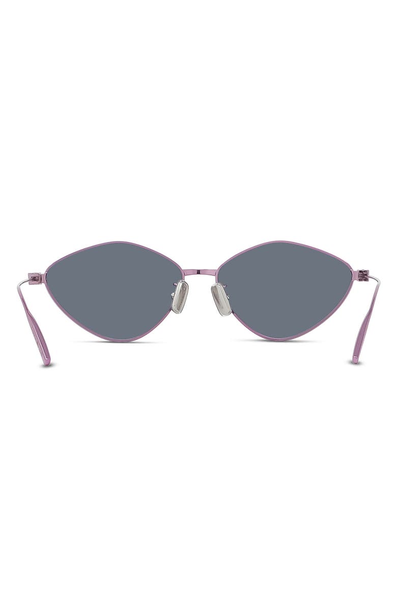Givenchy GV Speed 57mm Geometric Sunglasses, Alternate, color, 