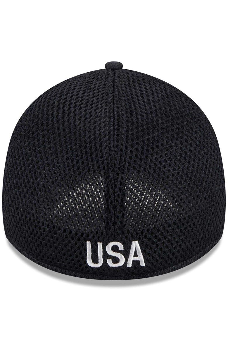 New Era Men's New Era Navy USMNT 39THIRTY Flex Hat, Alternate, color, 