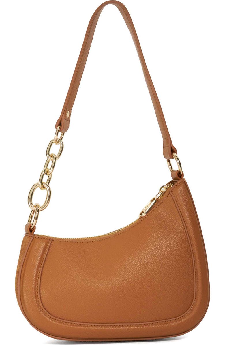 Dune London Direction Suede Shoulder Bag, Alternate, color,
