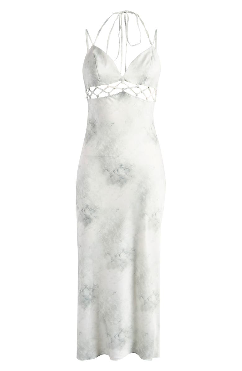 Mistress Rocks Marble Satin Slipdress, Alternate, color, Marble