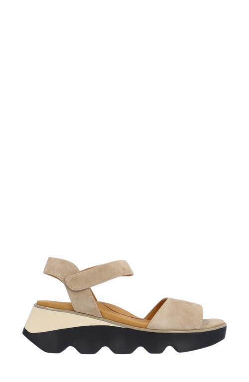 L'amour Des Pieds Halsten Sandal In Taupe