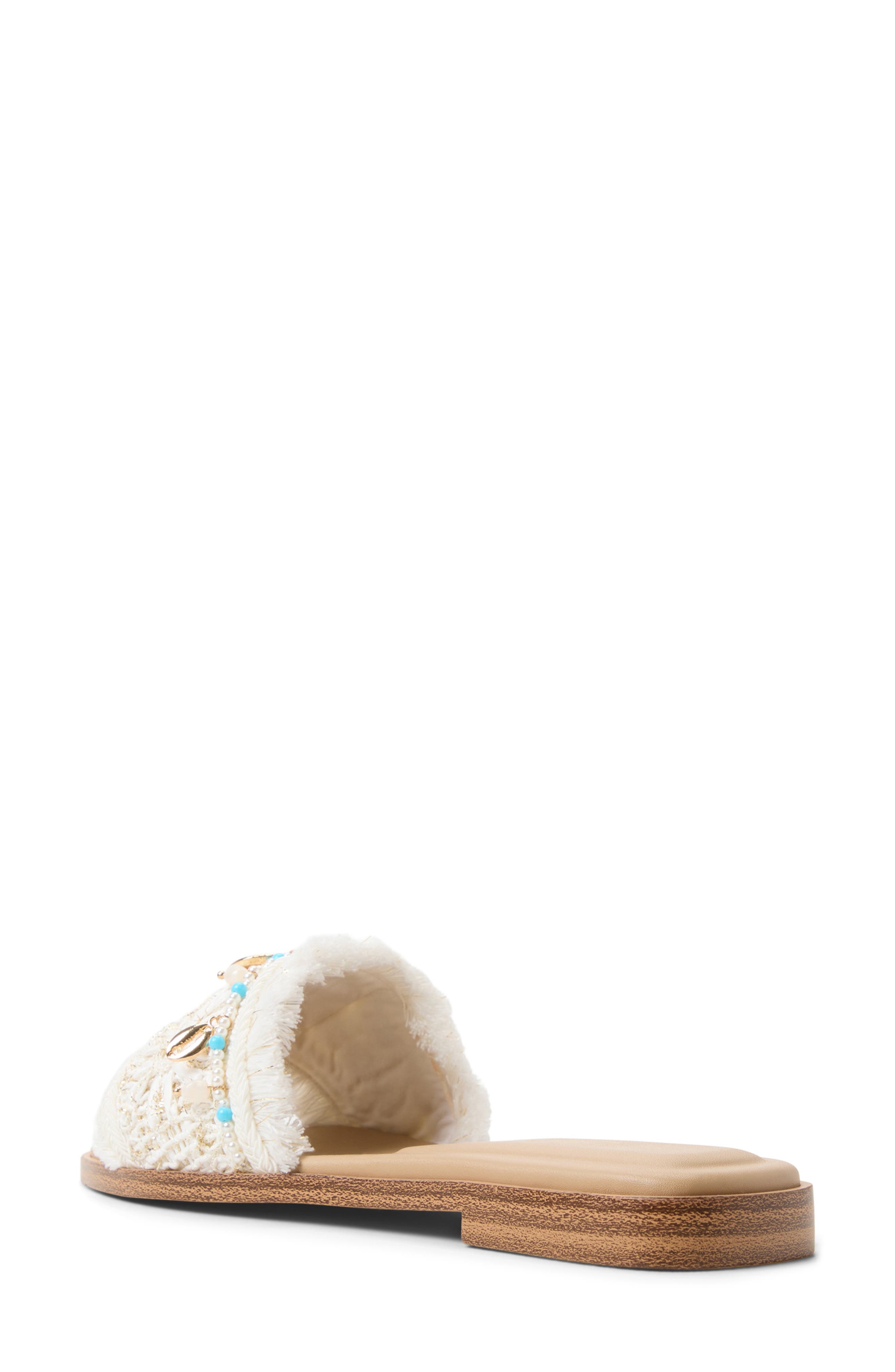 ALDO Aurana Embellished Slide Sandal, Alternate, color, 