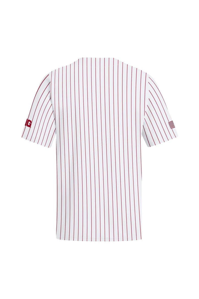 Men's adidas  White Indiana Hoosiers Home Replica Baseball Jersey, Alternate, color, White