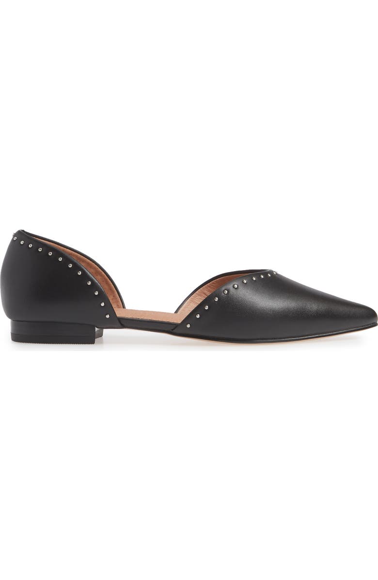 Halogen<sup>®</sup> Eve Studded d'Orsay Flat, Alternate, color,