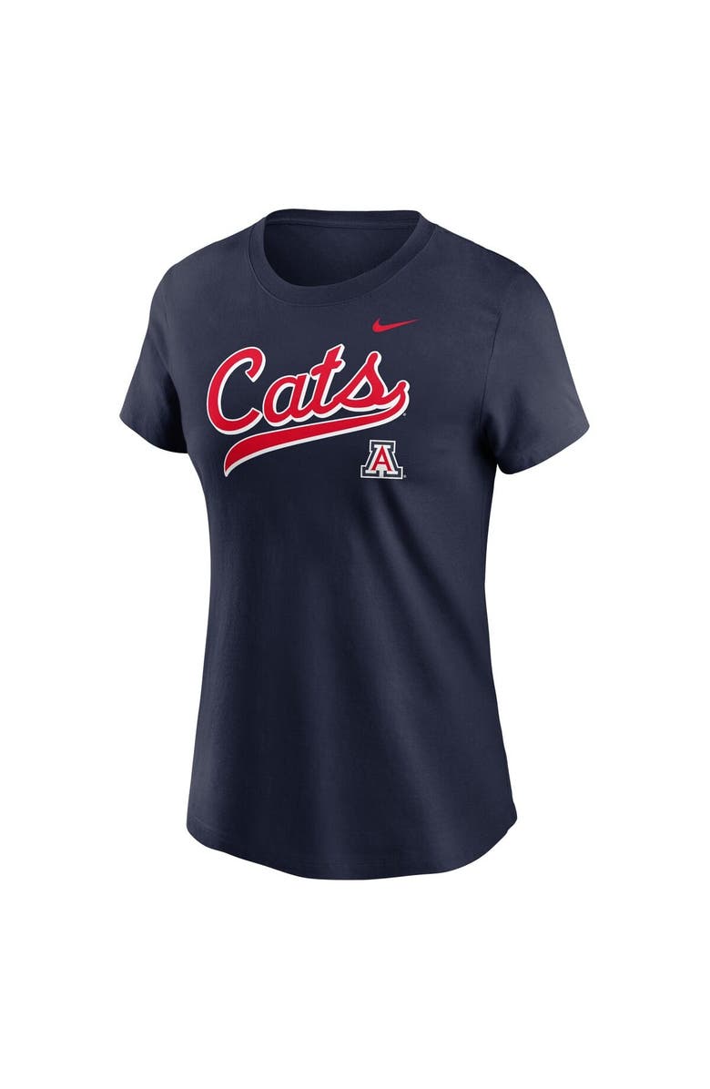 Nike Women's Nike Navy Arizona Wildcats Local Script T-Shirt, Alternate, color,