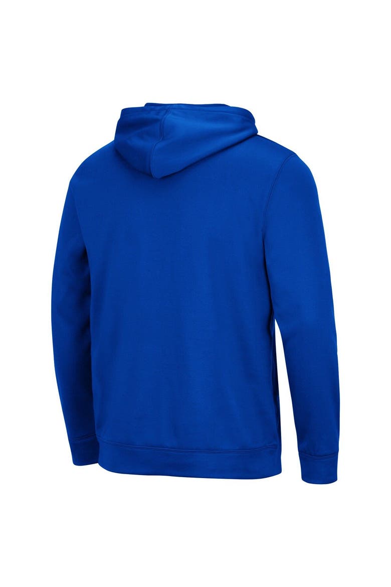 Men's Colosseum Blue Saint Louis Billikens Lantern Pullover Hoodie, Alternate, color, Blue