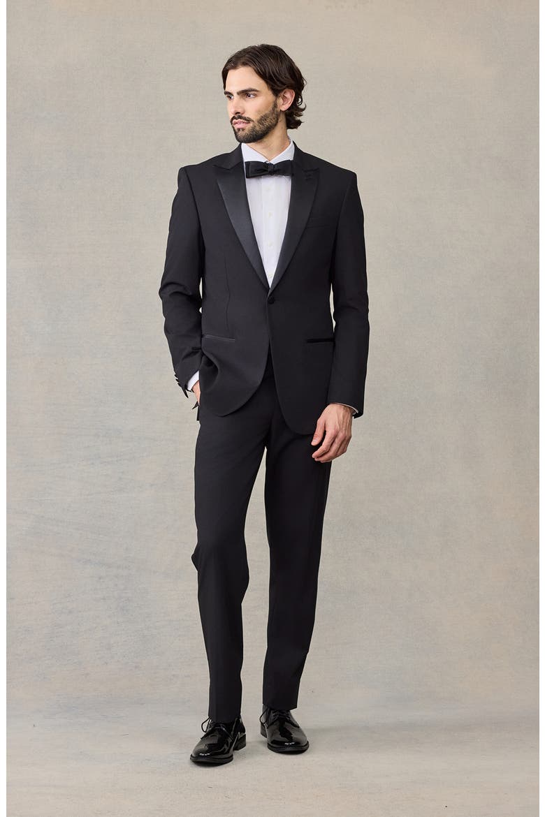 Essential Tuxedo Jacket, Alternate, color, Black