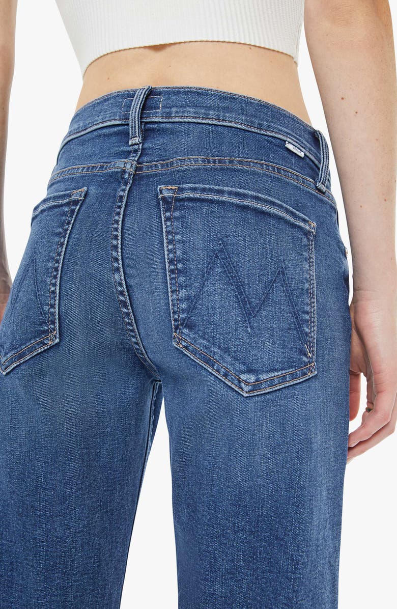 MOTHER The Newbie High Waist Crop Straight Leg Jeans, Alternate, color, Prized Possession