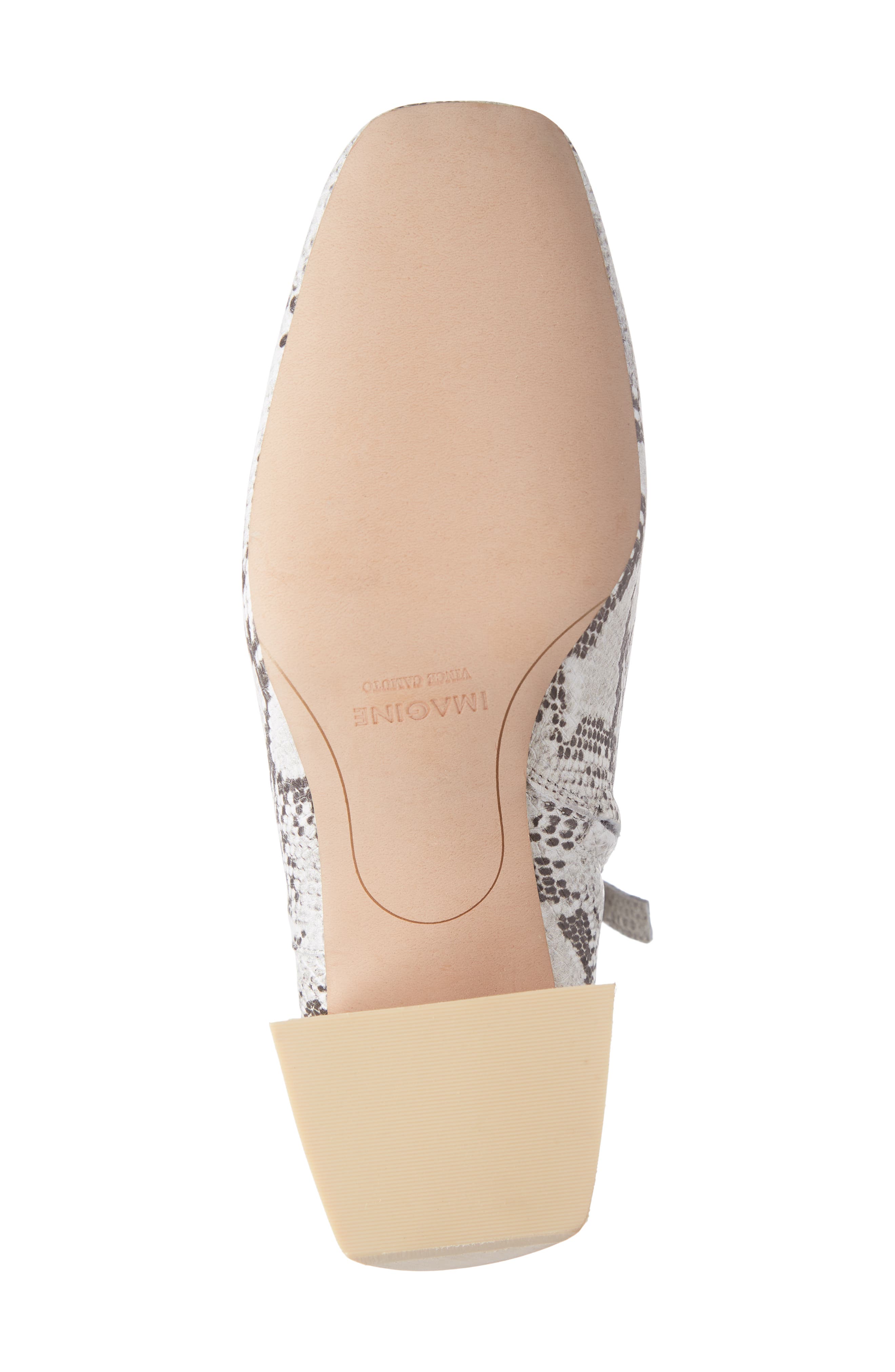 Quiana Bootie, Alternate, color, PURE WHITE/ BLACK LEATHER
